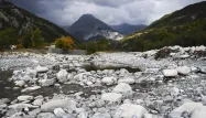 Certains cours d'eau sont totalement asséchés. C'est le cas de la Bléone, cette rivière qui coule dans les Alpes-de-Haute-Provence.