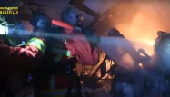 marins-pompiers marseille crédit : capture d'écran vidéo Youtube de Thibault Maisonneuve - 1280