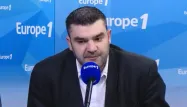 Jérémy Decerle, président des Jeunes Agriculteurs manifeste mardi à Paris.