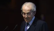 Robert Badinter crédit : LIONEL BONAVENTURE / AFP - 1280
