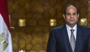 Le président Abdel Fattah al-Sissi, lors d'une cérémonie militaire le 10 octobre 2015.