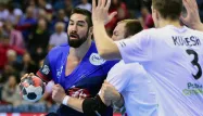 Nikola Karabatic lors de la victoire face à la Biélorussie, jeudi dernier.