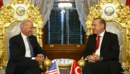 Joe Biden et Recep Tayyip Erdogan