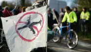 Cette mobilisation intervient à la veille d'une audience qui se penchera sur l'expulsion de familles de la ZAD