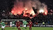 OL Saint Etienen Lyon foot supporters Geoffroy Guichard JEFF PACHOUD / AFP 1280