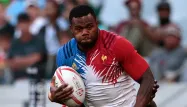 Virimi Vakatawa sera titularisé à l'aile du XV de France samedi face à l'Italie. Une première pour ce joueur qui fait les beaux jours des Bleus en rugby à VII.