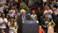 Bernie Sanders le 25 mars 2016 à portland.