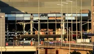 La première des deux attaques terroristes de mardi a visé l'aéroport de Bruxelles, à Zaventem.