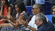 Diplomatie du baseball : Obama et Castro assistent à un match à La Havane
