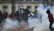 La manifestation à Lyon le 9 mars.