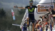 Alejandro Valverde a encore remporté la Flèche wallone, mercredi.