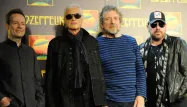 Les membres du groupe Led Zeppelin.