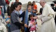 Migrants accueillis par le pape : "Merci pour tout ce que vous avez fait pour nous"