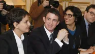 "On connaît ses convictions. Le voile lui est désagréable", a déclaré mercredi Najat Vallaud-Belkacem à propos de Manuel Valls.