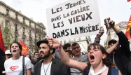 Etudiants et lycéens se sont mobilisés mardi contre la loi Travail.