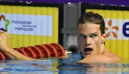 A Montpellier, Yannick Agnel a terminé troisième, au-dessus des minimas requis, lors des Championnats de France de natation.
