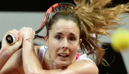 Alizé Cornet, qualifiée pour le deuxième tour de Roland-Garros