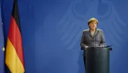 Angela Merkel, chancelière allemande