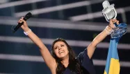 Jamala, la chanteuse ukrainienne victorieuse.