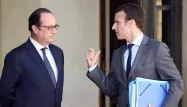 Macron l'assure, "il n'y a jamais eu" de malaise avec Hollande