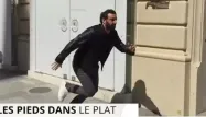 Quand Cyril Hanouna et Valérie  Benaïm courent le 100m devant Europe 1 !