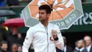 Novak Djokovic a passé un peu plus de deux heures sur le court, mardi...