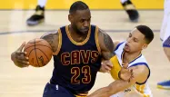 LeBron James en forme et Stephen Curry décevant : ça n'a pourtant pas suffi pour Cleveland.