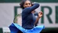 Serena WIlliams en finale de Roland-Garros