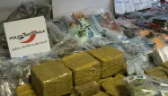 Les policiers ont saisi 150 kilos de cannabis.