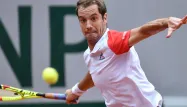 Richard Gasquet à l'attaque