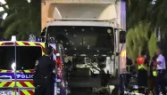 Le conducteur du camion a été abattu, jeudi soir.
