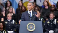 Barack Obama s'est exprimé mardi à Dallas après une semaine de violences sur fond de tensions raciales.