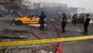Un camion piégé a explosé samedi dernier dans une rue commerçante de la capitale irakienne.