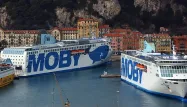 Feu à bord d'un ferry dans le port de Nice, un blessé