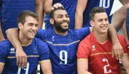 Les volleyeurs Pierre Pujol, Earvin Ngapeth et Jenia Grebennikov tenteront de rapporter une médaille de Rio.