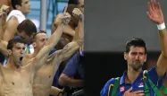 L'immense joie de Michael Phelps et les larmes de Novak Djokovic, les deux images fortes de la soirée.