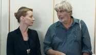 De gauche à droite : Sandra Hüller et Peter Simonischek