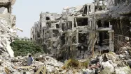 Homs, Syrie crédit : LOUAI BESHARA / AFP - 1280