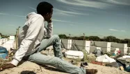 Migrant migrants réfugié réfugiés Calais Jungle