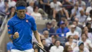 Kei Nishikori, US Open 2016 crédit : Don EMMERT / AFP - 1280