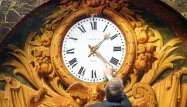 horloge, changement heure, pendule crédit : THOMAS COEX / AFP - 1280