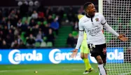 Alassane Pléa a assommé le FC Metz à lui tout seul, dimanche.