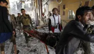 Yemen Sanaa bombardements raids