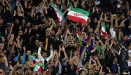 Les supporteurs iraniens ne se sont pas privés de célébrer le but de la victoire de leur équipe.
