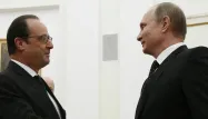 François Hollande et Vladimir Poutine en novembre 2015, à Moscou.