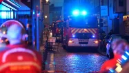 L'accident a mobilisé des dizaines de pompiers samedi.