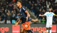 Steve Mounié a inscrit le troisième but de Montpellier contre l'OM.