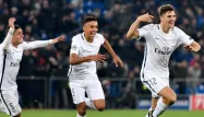 Thomas Meunier, à droite, a été le grand bonhomme du succès parisien à Bâle.