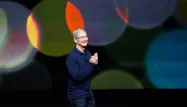 Le patron d'Apple, Tim Cook.