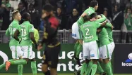 Les Verts ont souffert face à Guingamp, mais sont parvenus à s'imposer grâce à Romain Hamouma.